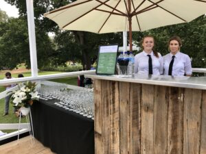 Custom mobile bar in Sydney with two servers